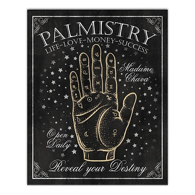 Palmistry Sign 8 16" x 20" Canvas Wall Art