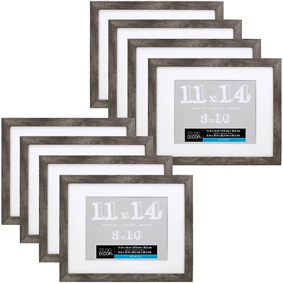 8 Pack: Gray Belmont Frame With Mat by Studio Décor