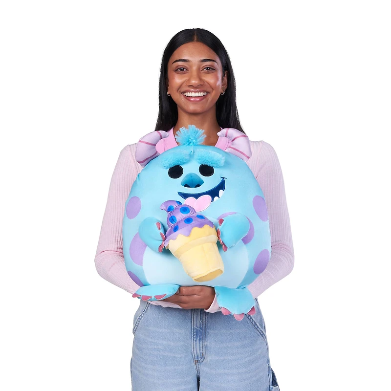 Snackles Disney® 14" Sulley with Ice Cream Plush