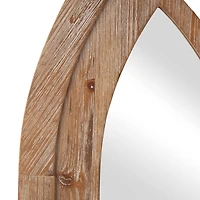 Glitzhome® 40" Gothic Window Frame Wall Mirror