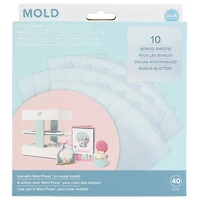 We R Memory Keepers® 40 Clear Mold Press Plastic Sheets