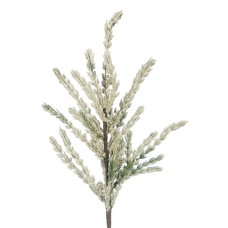 36" Snowy Pine & Pinecone Stem by Ashland®