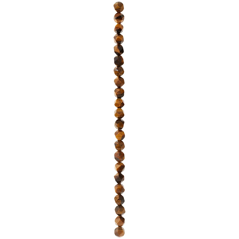 Tiger Eye Faceted Beads by Bead Landing™