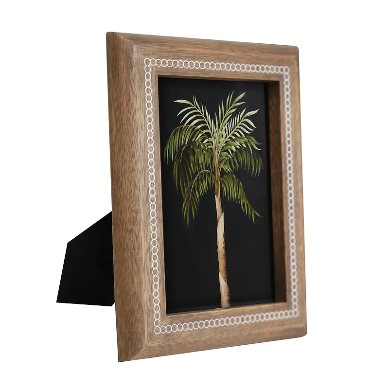 5" x 7" Light Wood Etched Tabletop Frame by Ashland®