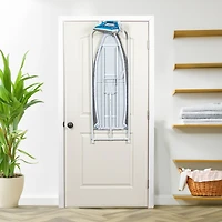 Household Essentials Charcoal & White Over the Door Ironing Board