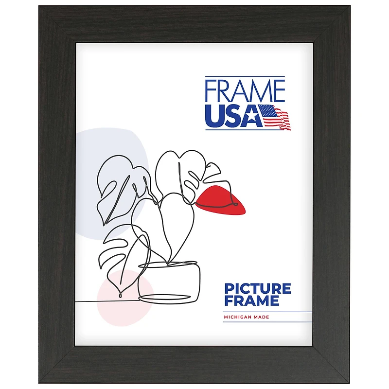 Frame USA Affordable Medium Brazilian Walnut Single Image Picture Frame
