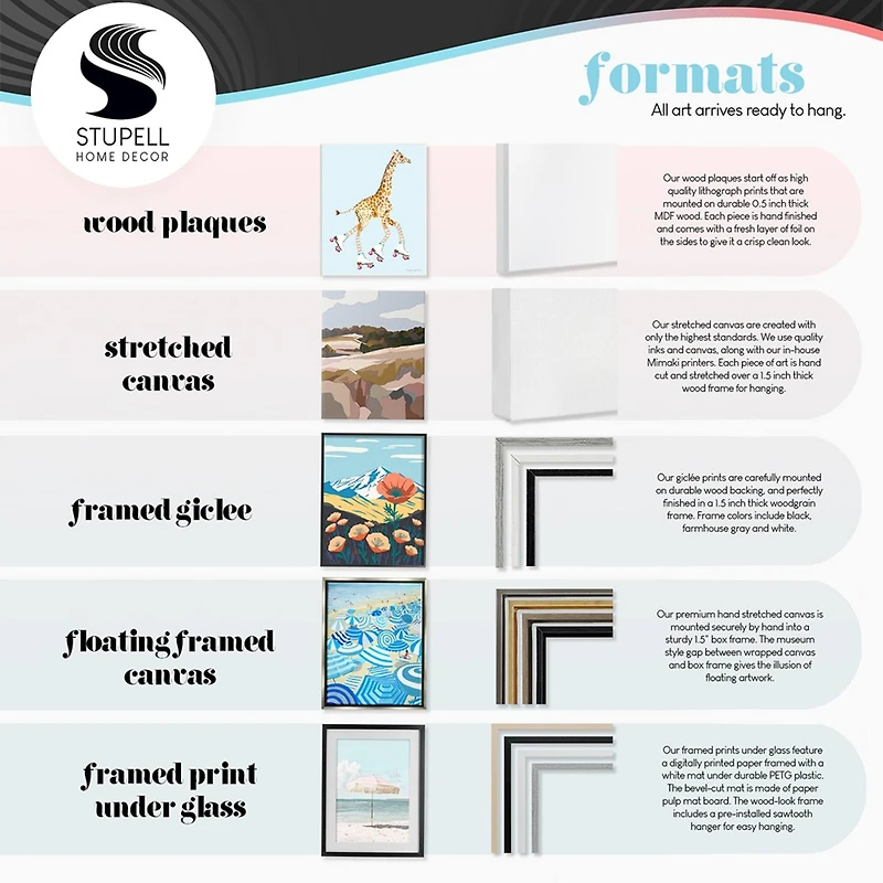 Stupell Industries Stocking Up on Christmas Floating Frame Wall Art