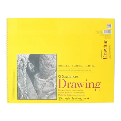 Strathmore® 300 Series Wired Drawing Paper Pad