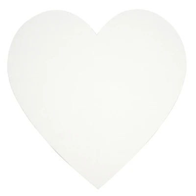 2 Pack 10" x 10" Heart Shape Canvas by Creatology™