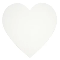2 Pack 10" x 10" Heart Shape Canvas by Creatology™