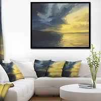 Designart - Sunset of Light and Shadows