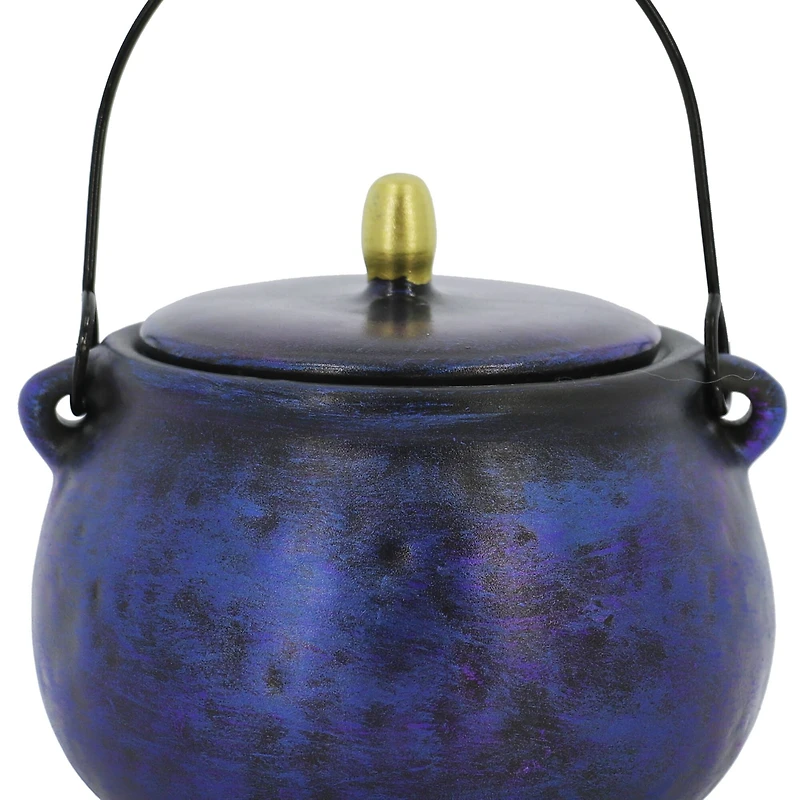 5" Purple Cauldron Ceramic Tabletop Décor by Ashland®
