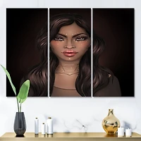 Designart - Portrait of African American Woman IV