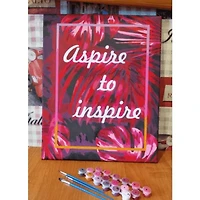 Crafting Spark Aspire to Inspire Painting by Numbers Kit