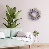 24" Purple Spring Lavender & Lilac Wreath