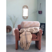 Hello Honey® Decorative Hand-Carved Mango Wood Vase