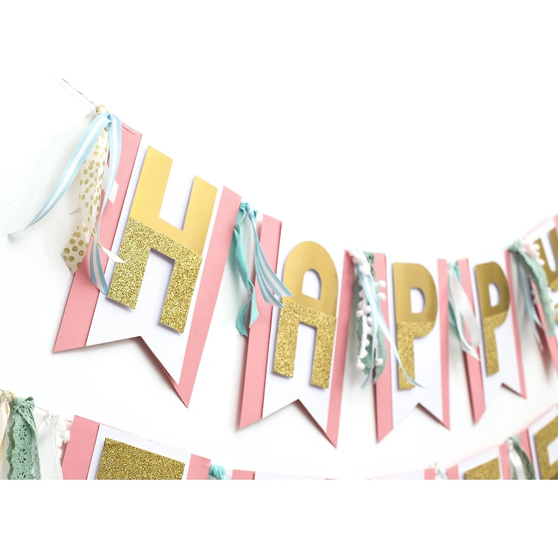 We R Memory Keepers Banner Punch Board