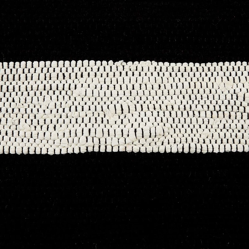 DII® Black & White Stripe Rag Rug, 2ft. x 3ft.