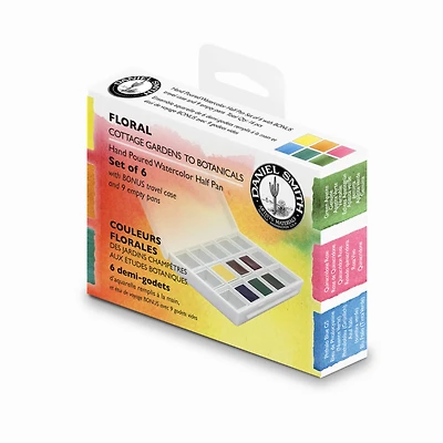 Daniel Smith Extra-Fine™ Watercolor Half Pan Set, 6 Colors