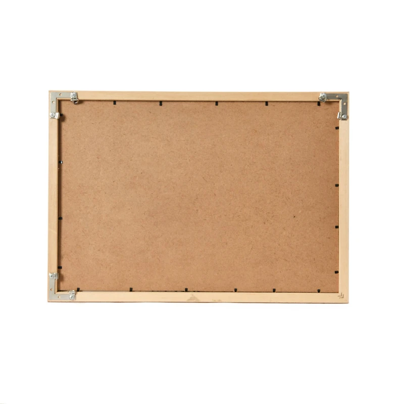 Hello Honey® Abstract Embroidery in Wood Frame