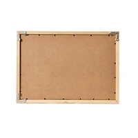 Hello Honey® Abstract Embroidery in Wood Frame