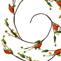 5ft. Carrot & Berry Coiled Garland by Ashland®