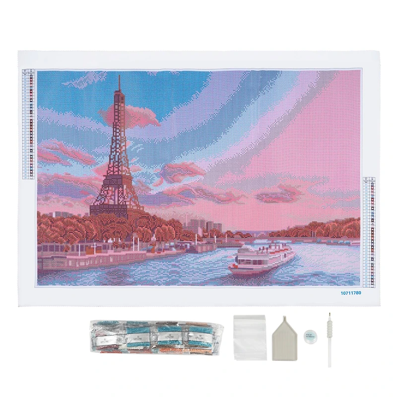 Eiffel Tower River Diamond Art Kit by Make Market®