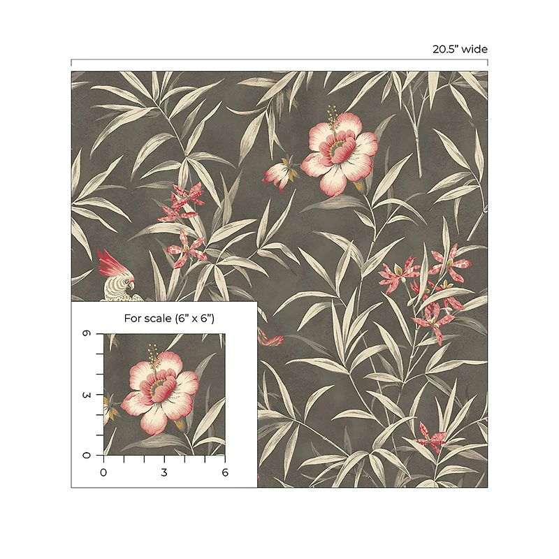 Surface Style Bamboo Garden Peel & Stick Wallpaper