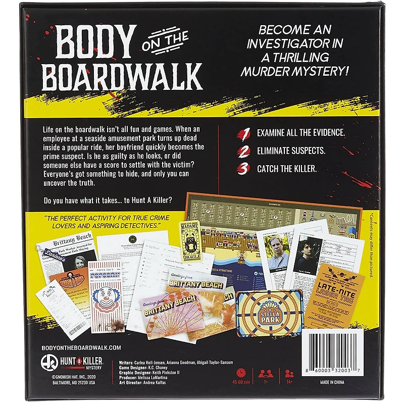 Hunt a Killer: Body On The Boardwalk