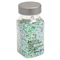 Specialty Polyester Mint & Gold Glitter by Recollections™