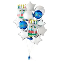 Modern Birthday Foil Balloon Bundle