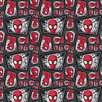 Marvel® Spider-Man Comic Swirl Cotton Fabric