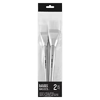 Liquitex® BASICS® Synthetic Hair 2 Piece Brush Set