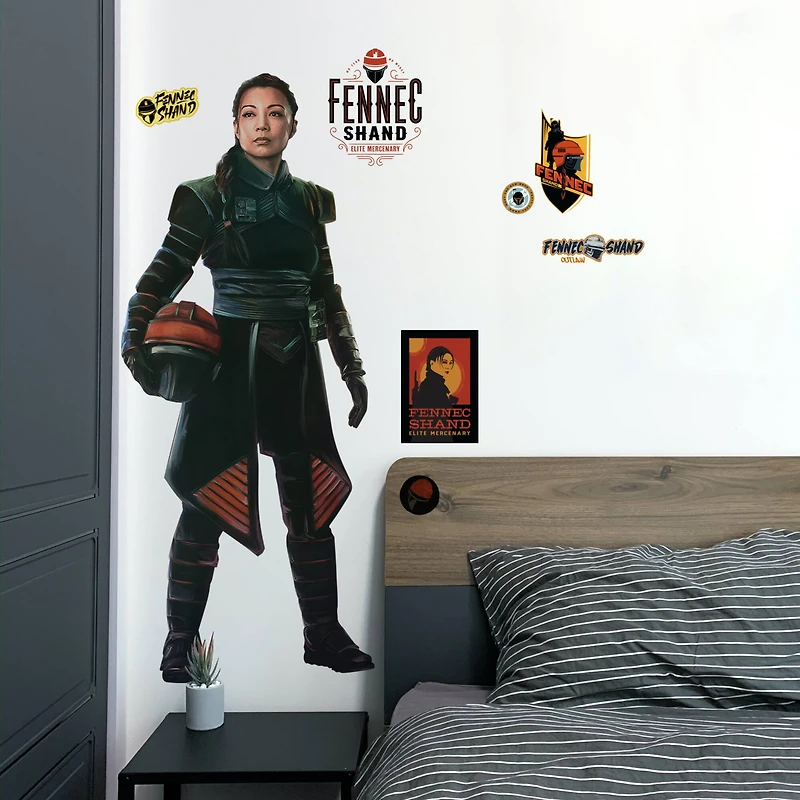 RoomMates The Book Of Boba Fett Fennec Shand Peel & Stick Giant Wall Decals
