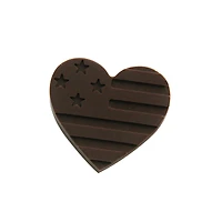 Red, White & Blue Flag Heart & Star Silicone Treat Mold by Celebrate It®