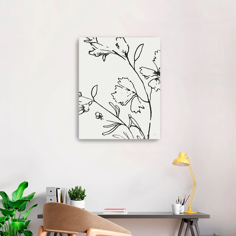 Botanical Sketch II Canvas Giclee