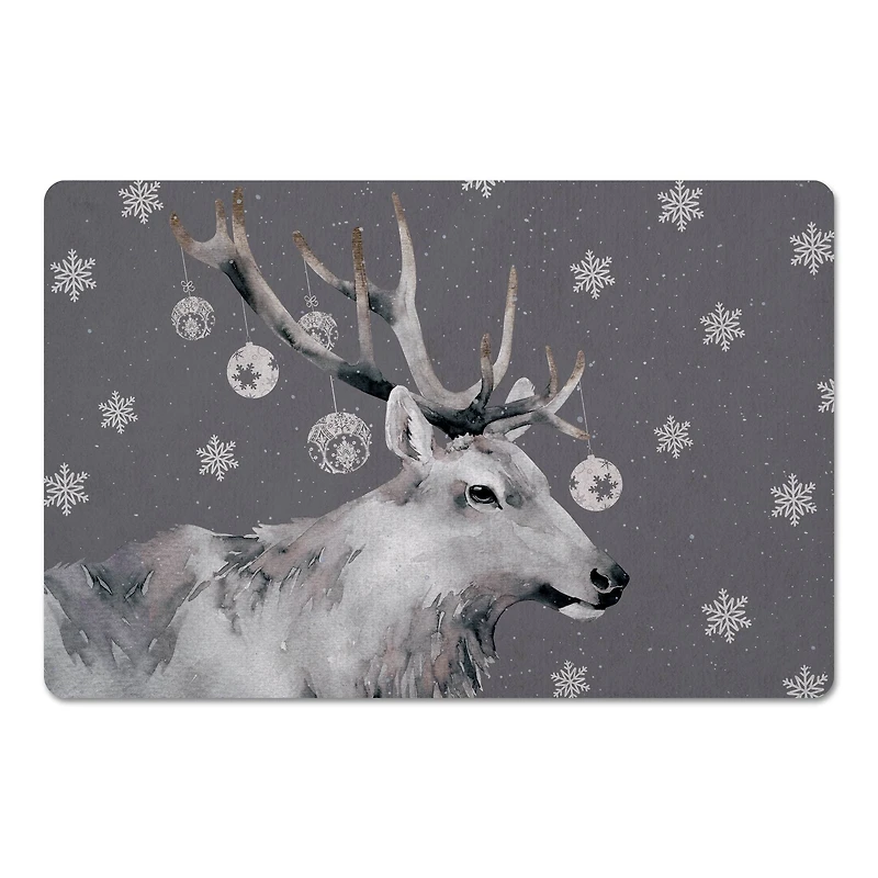 Christmas Reindeer 18" x 27" Floor Mat