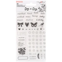 American Crafts™ Maggie Holmes Day-To-Day Planner Clear Stamp Set