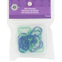 Loops & Threads® Carabiner Stitch Markers, 20ct.