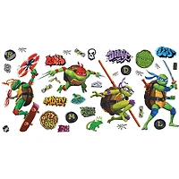 RoomMates Teenage Mutant Ninja Turtles Mutant Mayhem Characters Peel & Stick Wall Decals