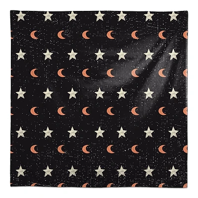 Star and Moon Pattern 58" x 58" Tablecloth