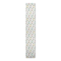 72'' Pastel Rabbits Table Runner