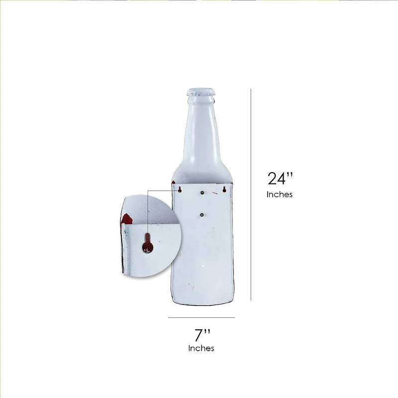 Free Beer Wall Mounted Bottle Opener & Cap Catcher