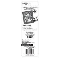 ArtSkills® Black & White Oil Based Paint Markers