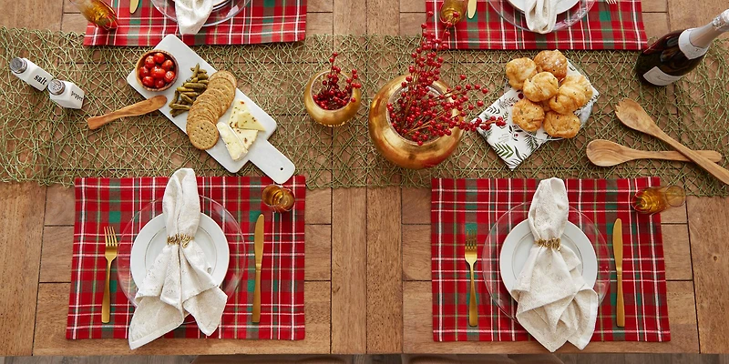 DII® Tartan Plaid Placemat (Set Of 6)