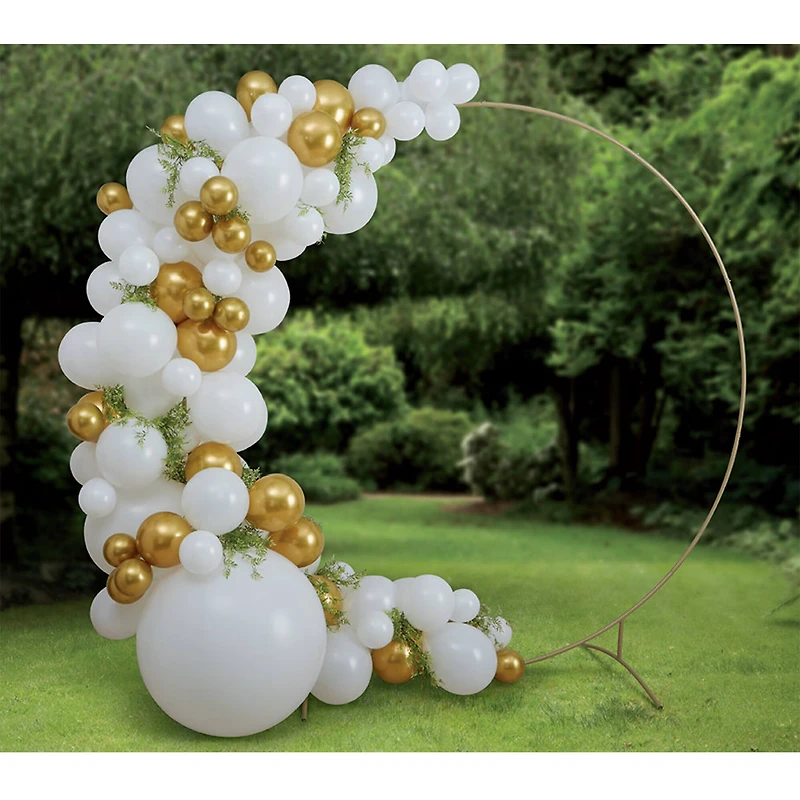 7.5ft. Gold Decorative Wedding Arch by Celebrate It™
