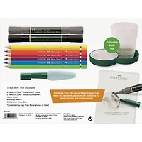 Faber-Castell® Wet Mediums Art & Graphic Try It Box Set