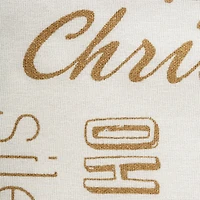 DII® Gold Christmas Collage Napkins, 6ct.