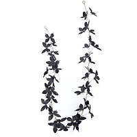 5ft. Black Butterfly Coiled Garland by Ashland®