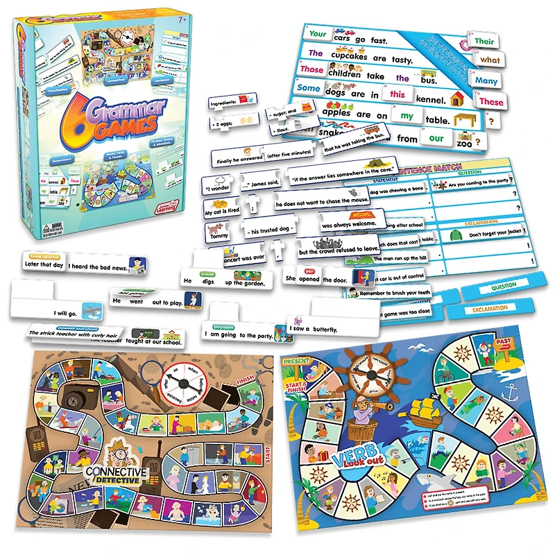Junior Learning® 6 Grammar Games